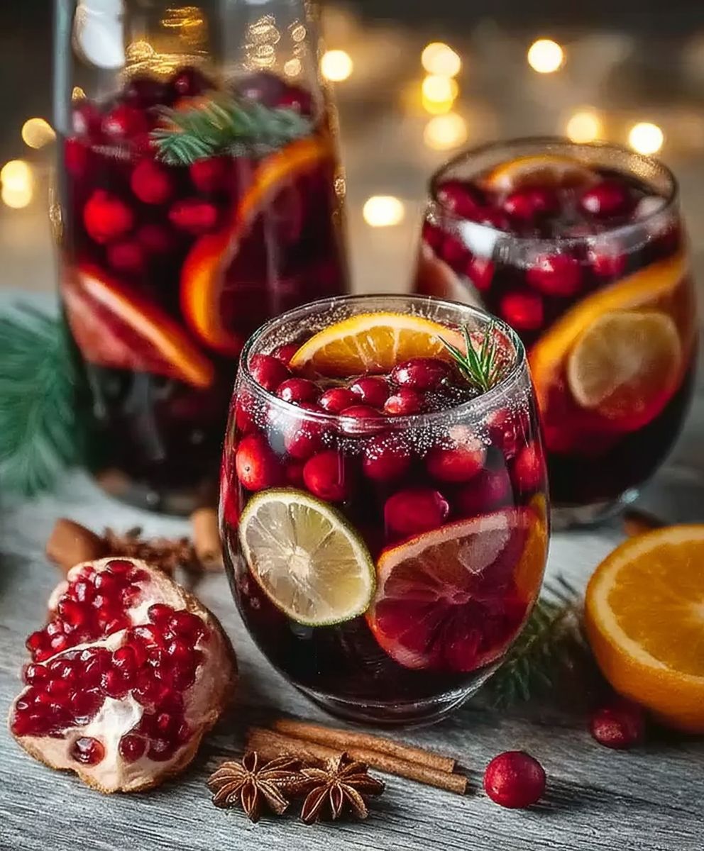 Sangria Noël sans alcool