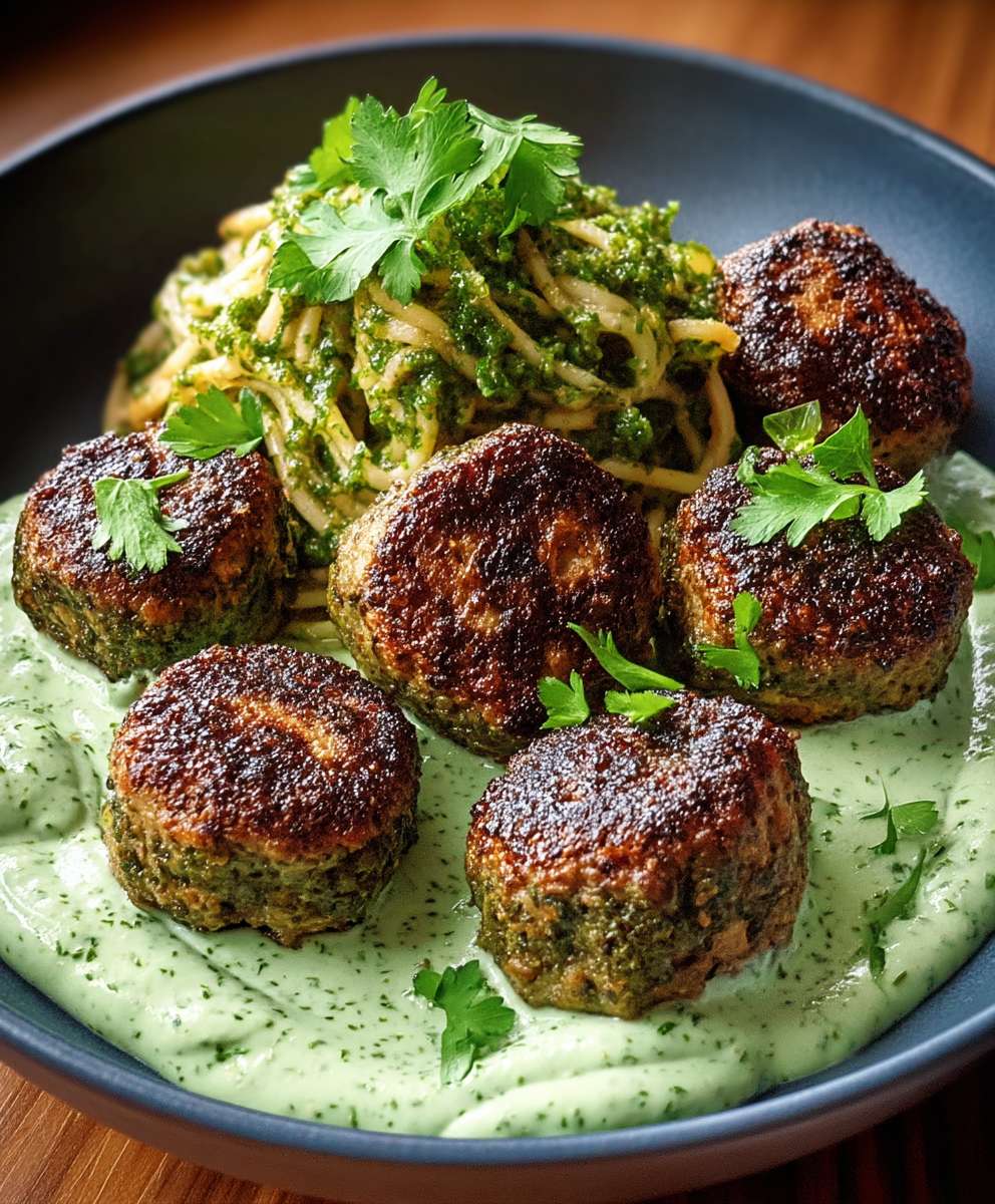 Boulettes de viande zaatar sauce tahini