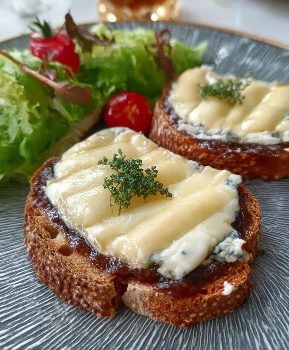 Tartines au morbier