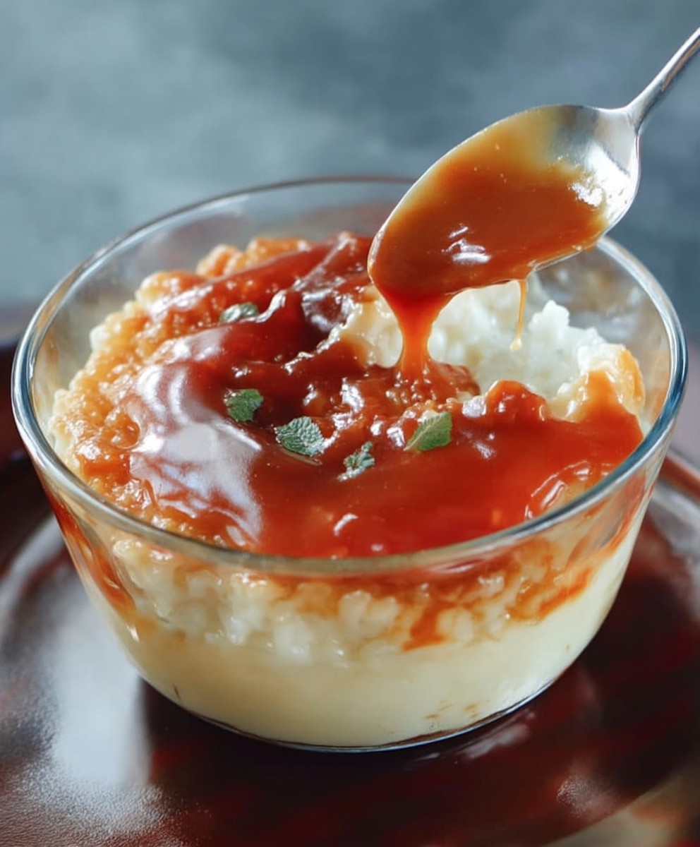 Riz au lait caramel beurre salé