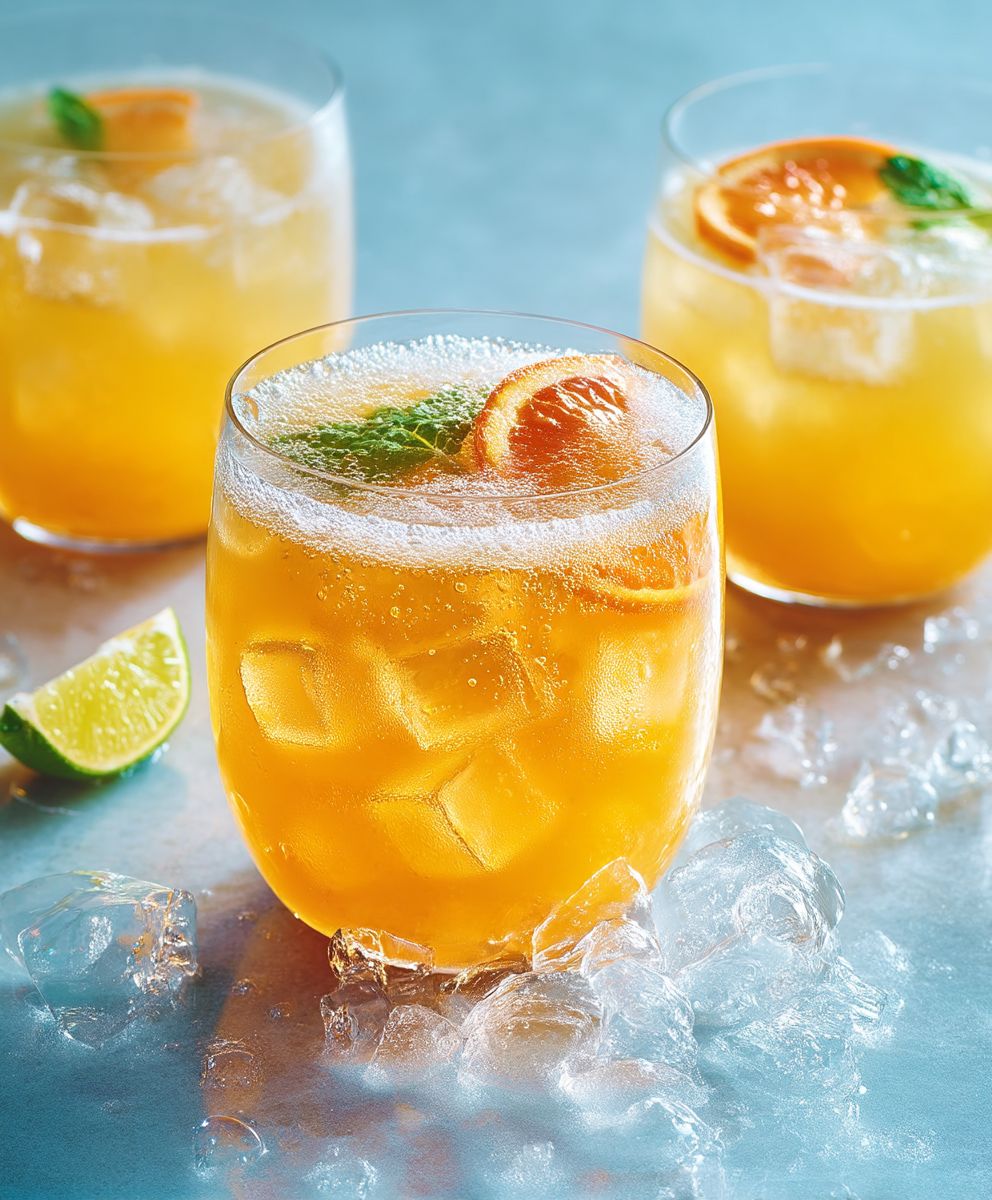 Cocktail bière tropicale