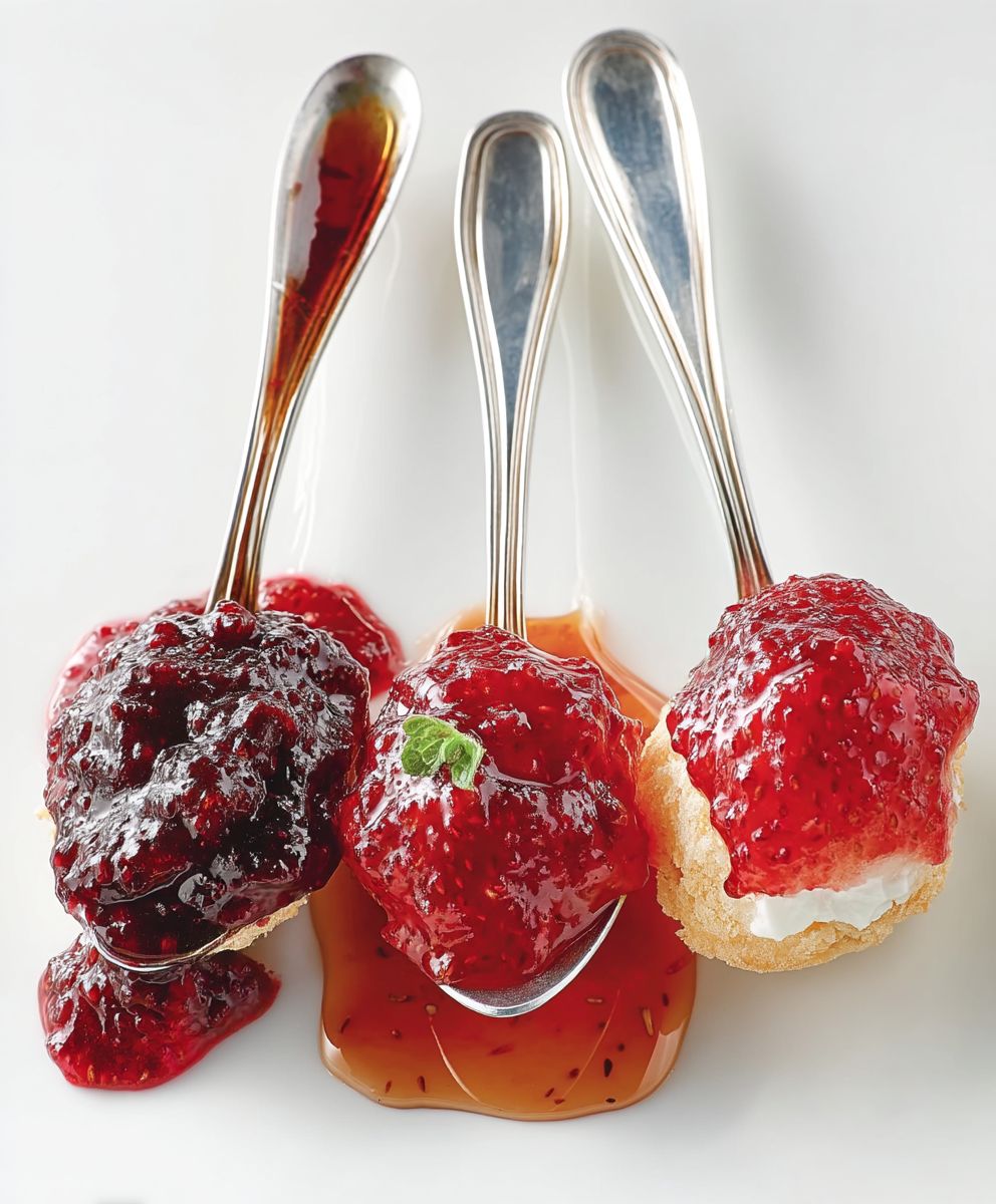 Puffs aux fraises
