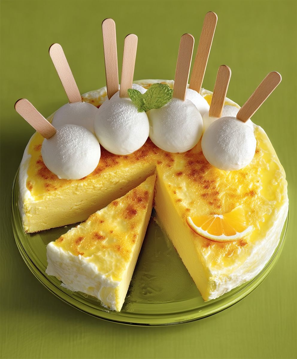 Gâteau creamsicle