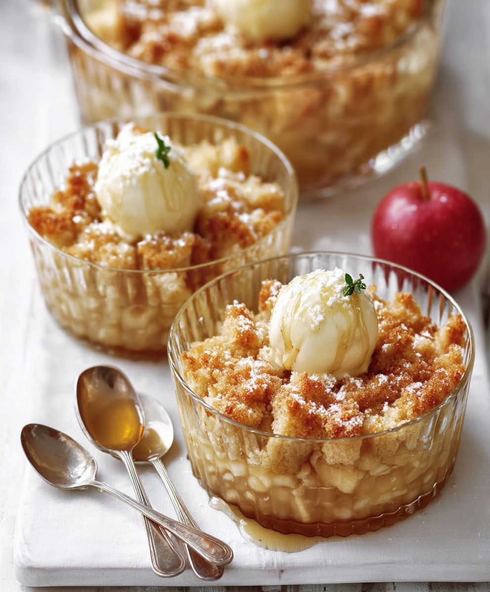 Brown Betty aux pommes
