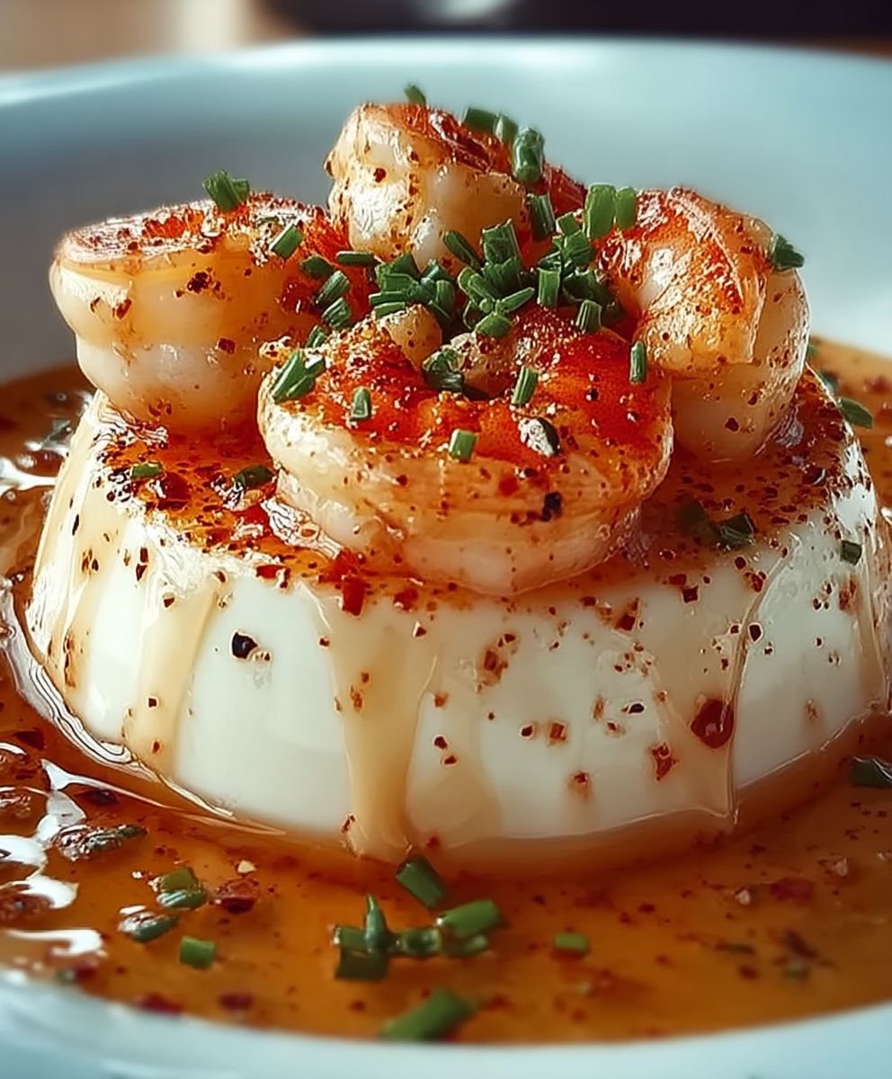 Panna cotta homard et crevettes