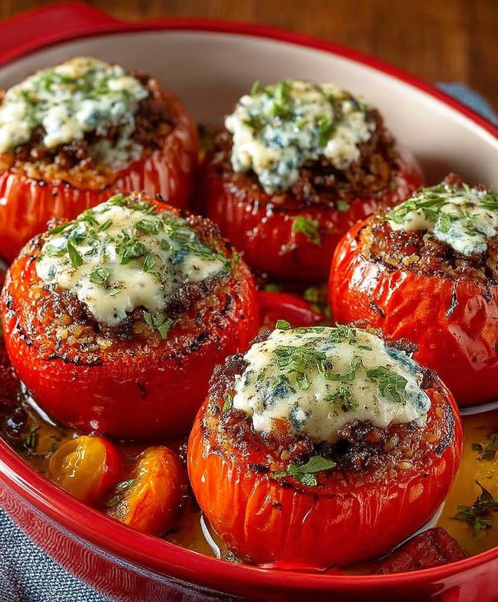 Tomates farcies niçoise