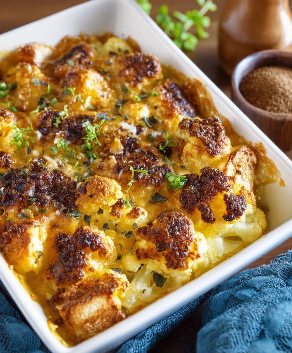 Gratin chou fleur facile