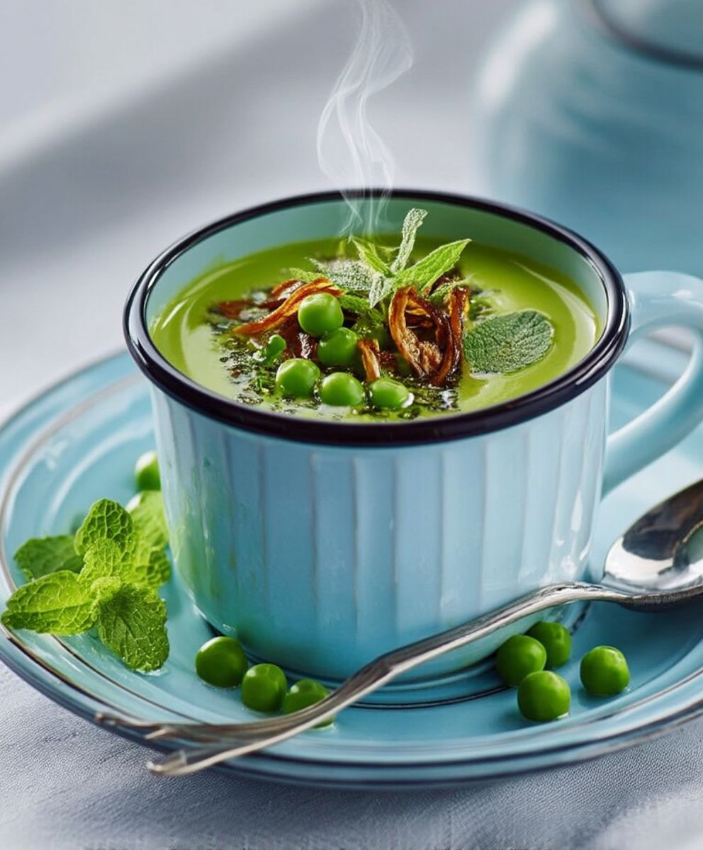 Velouté petits pois