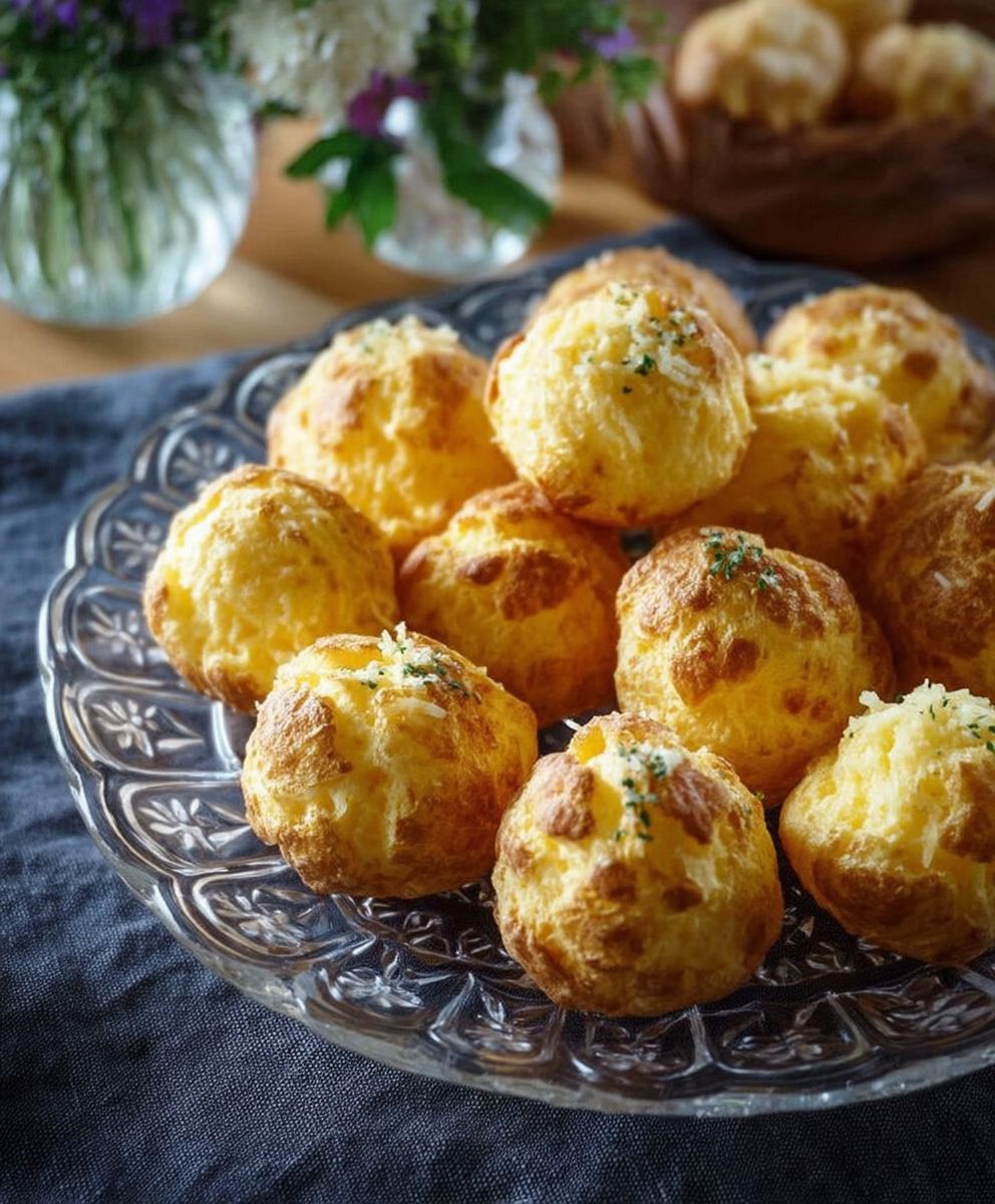 Gougères au comté