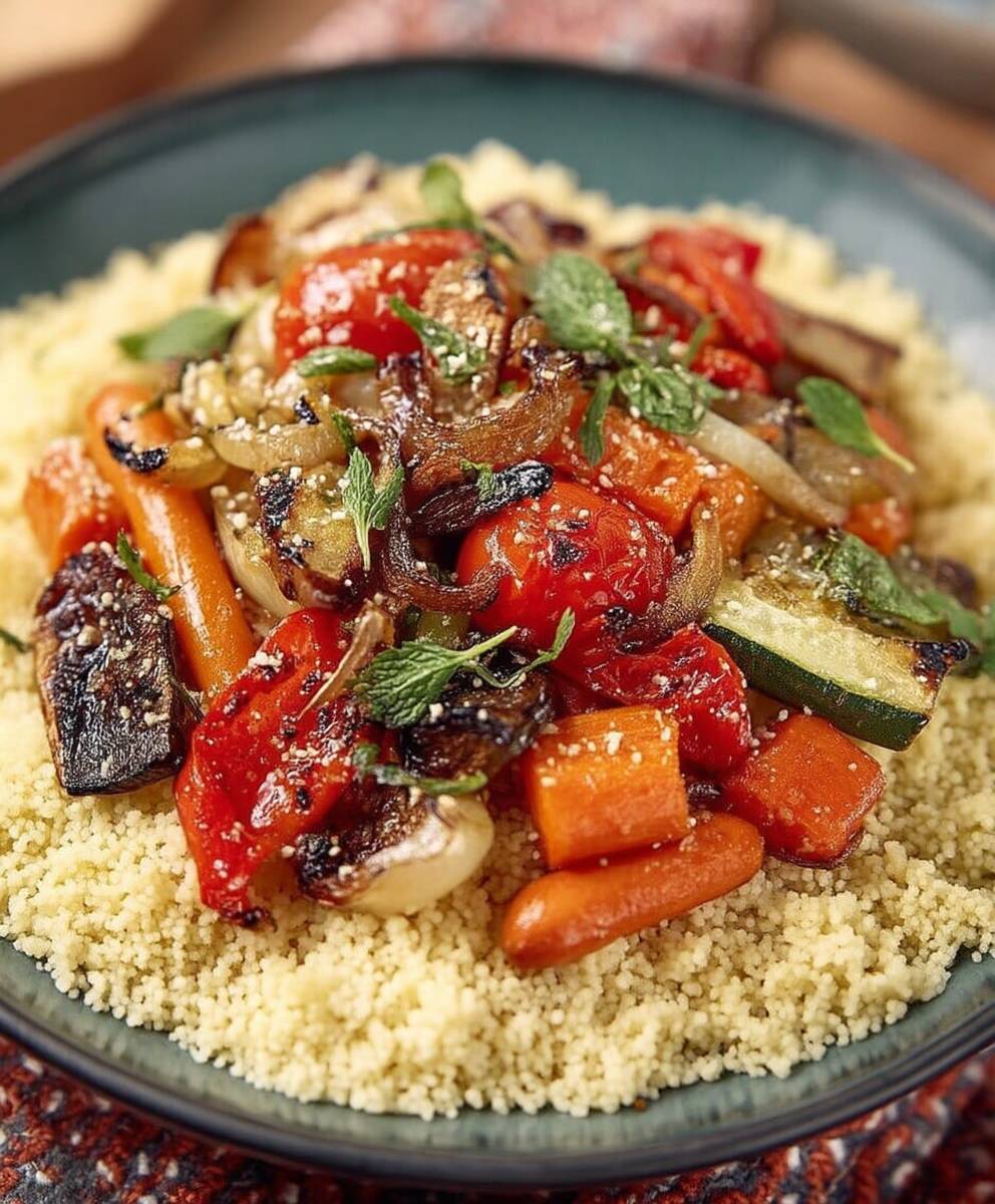 Couscous légumes rôtis