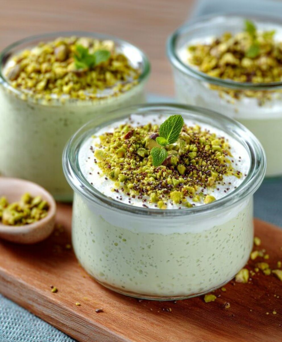 Creme pistache facile