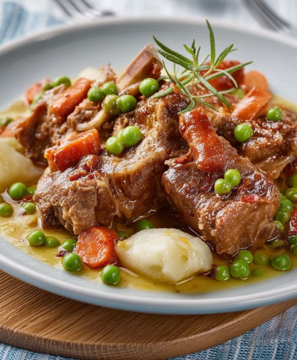 Navarin agneau plat traditionnel
