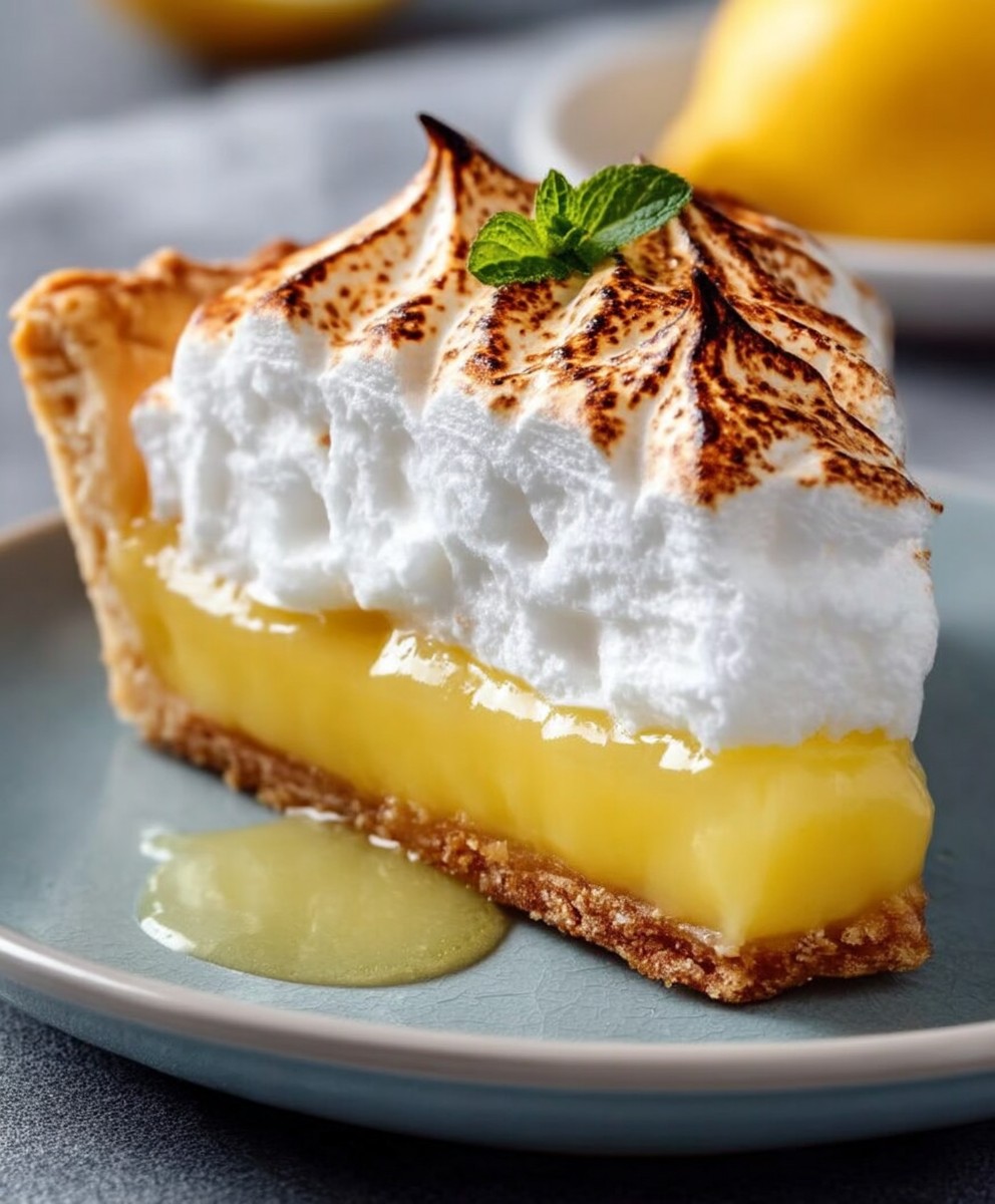 Tarte au citron meringuée
