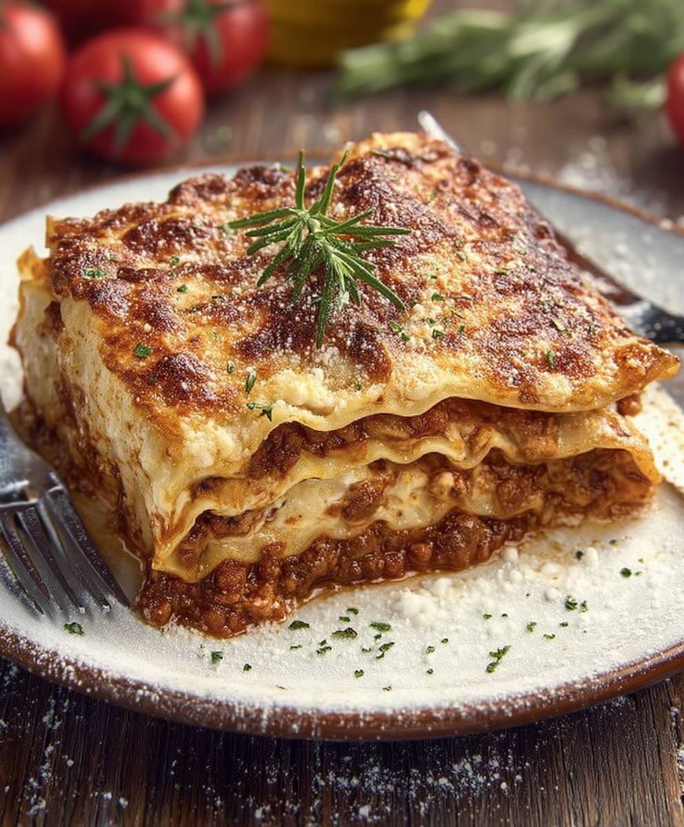 Lasagnes à la bolognaise