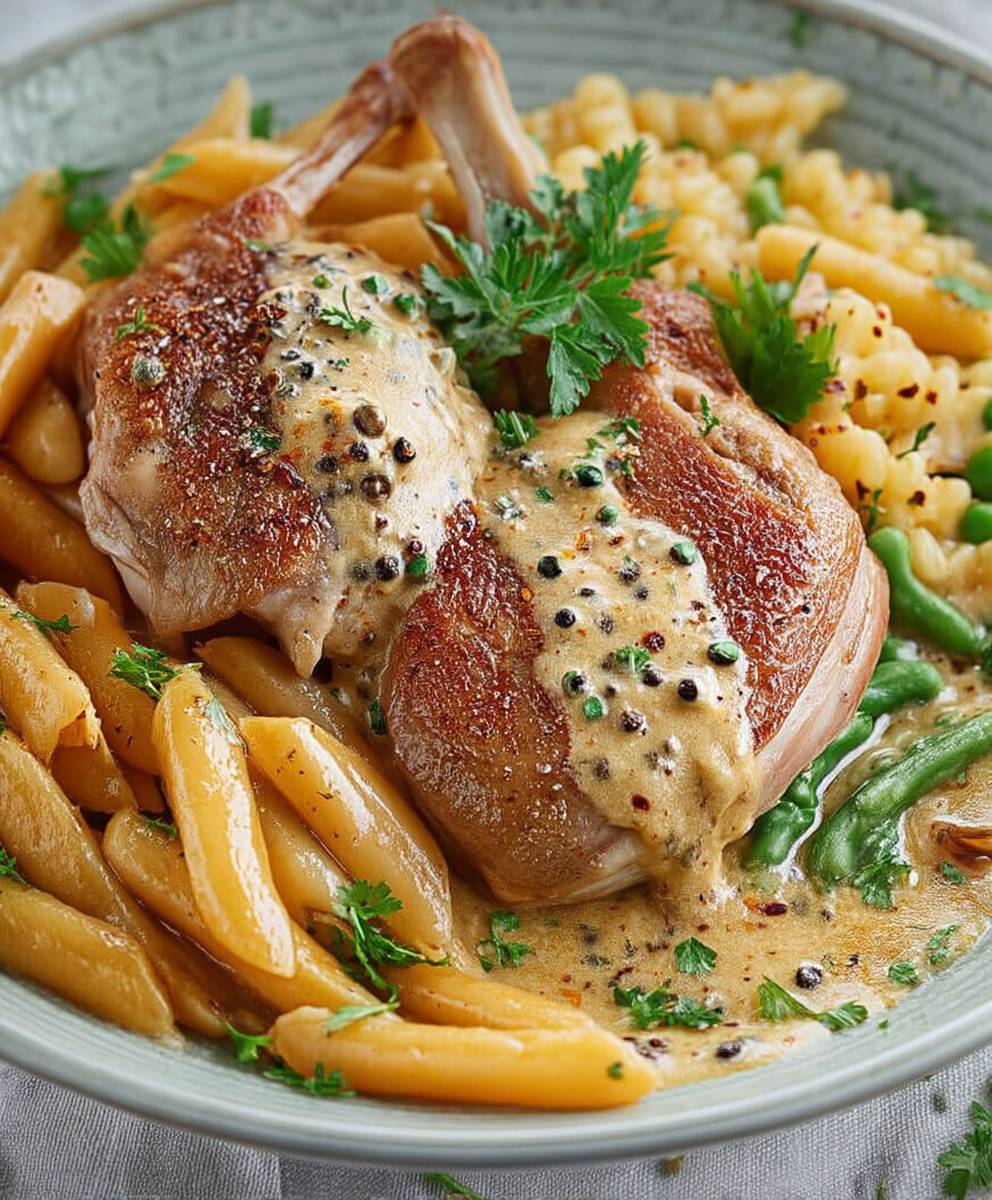 Lapin à la moutarde