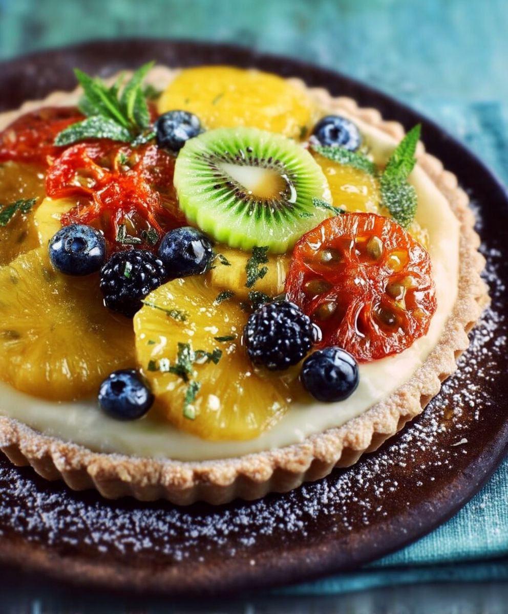 Tarte exotique facile