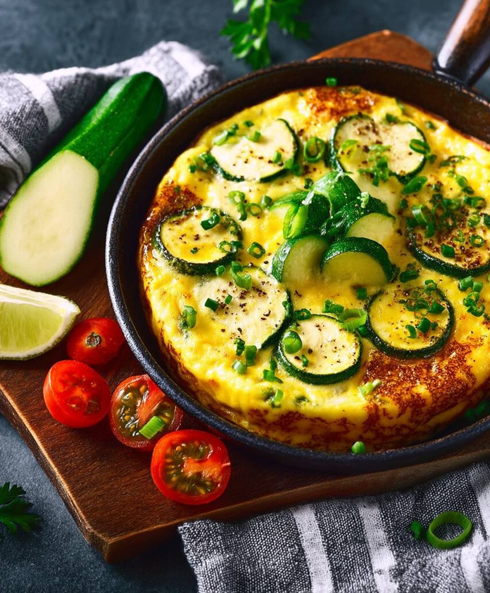 Frittata aux courgettes facile