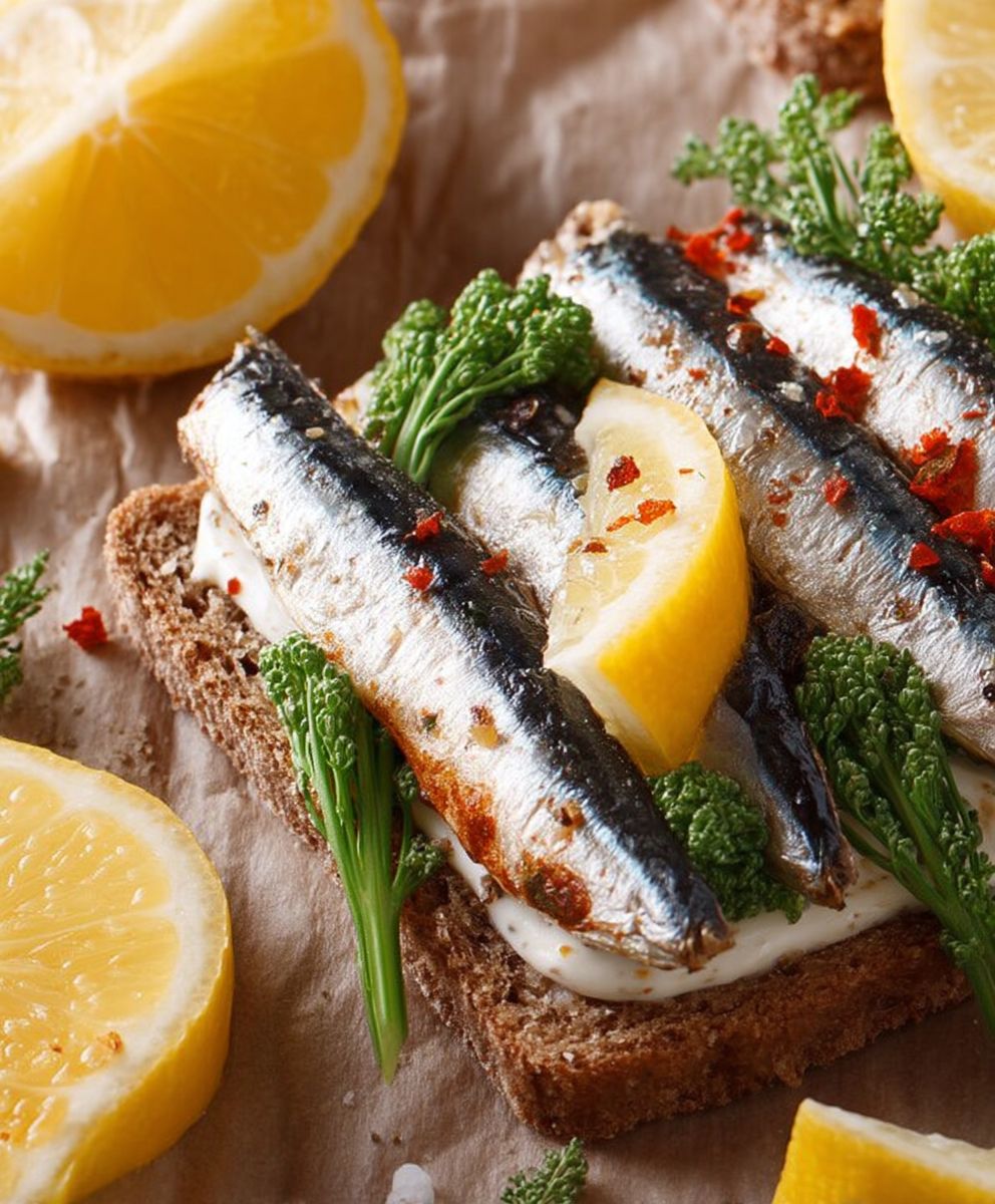 Sardines au brocciu
