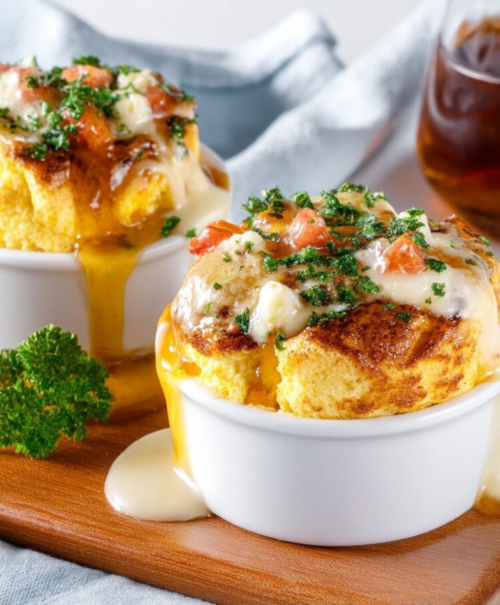 Soufflés au cantal