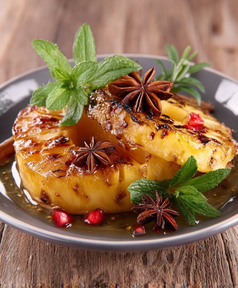 Ananas rôti facile