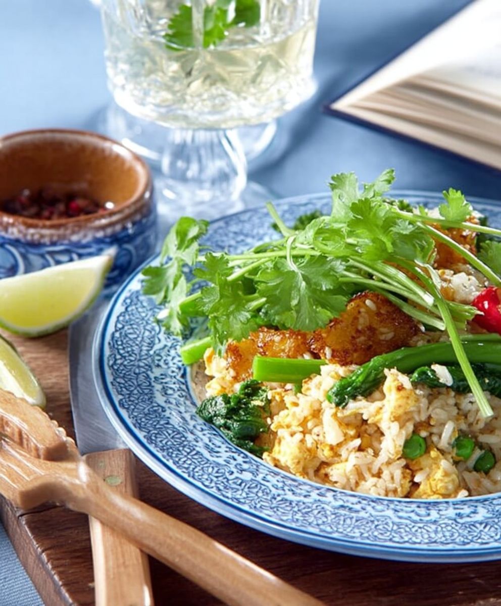 Riz sauté aux légumes