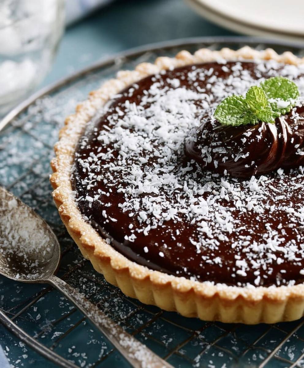 Tarte choco coco facile