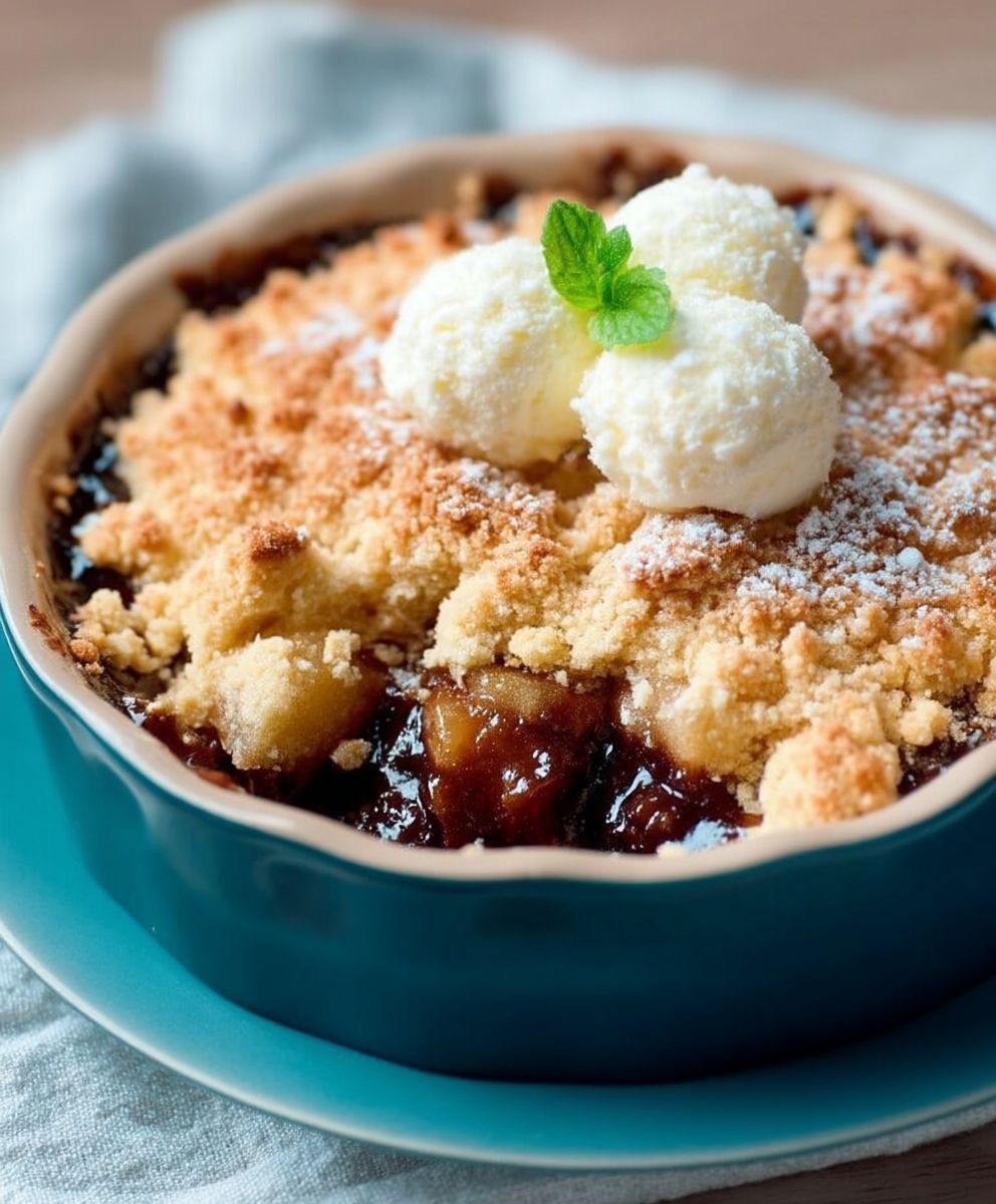 Crumble gingembre chocolat