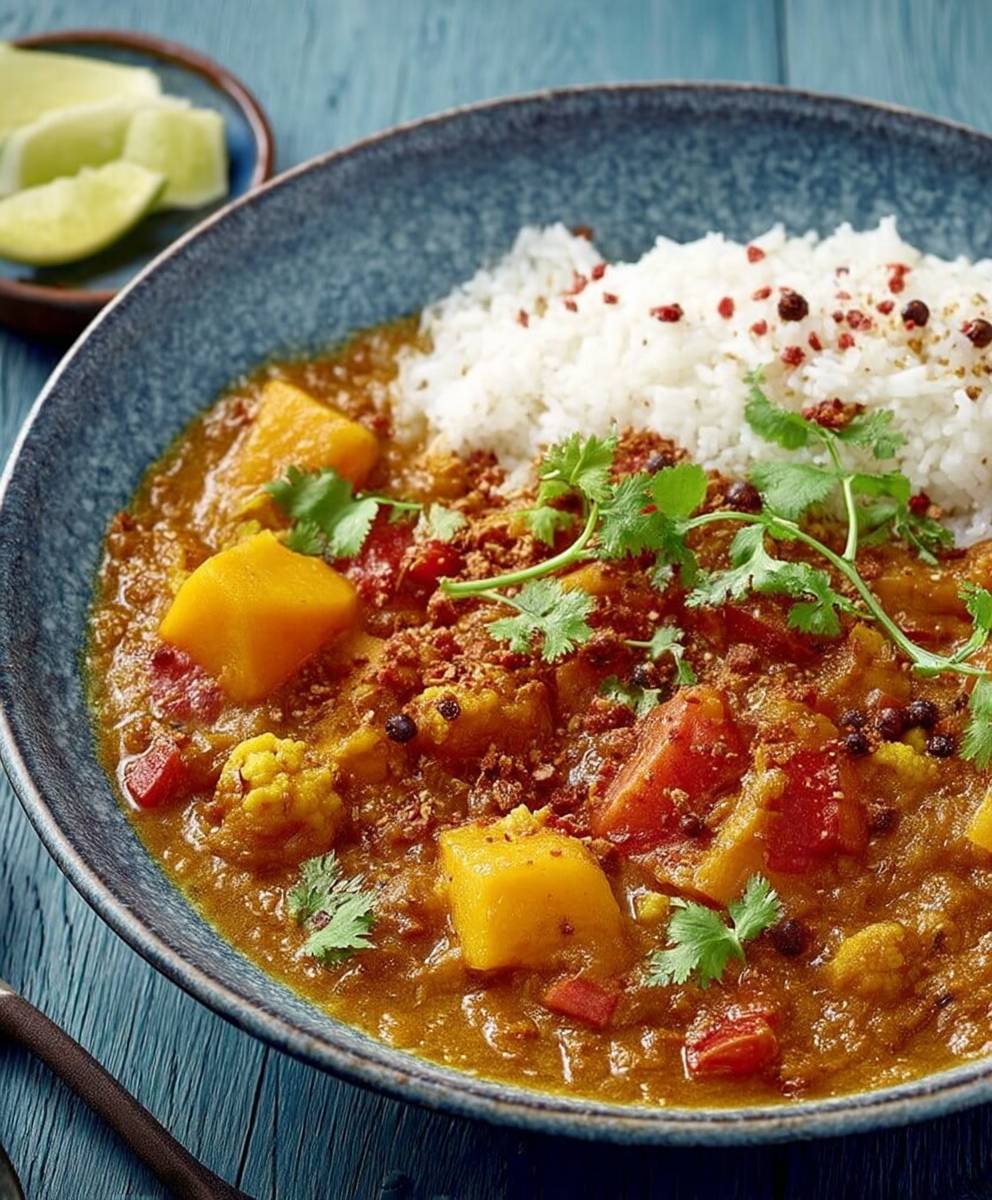 Curry végétarien facile