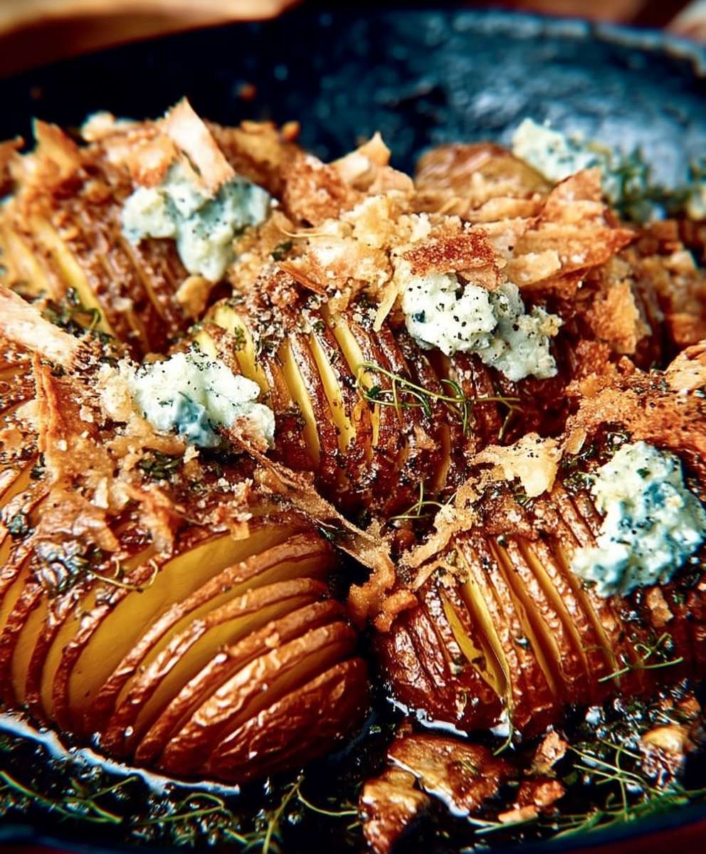 Pommes de terre hasselback