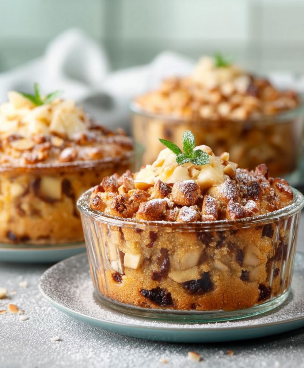 Gâteau pommes noisettes