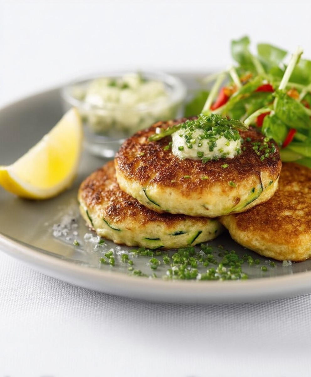 Galettes de courgettes grecques