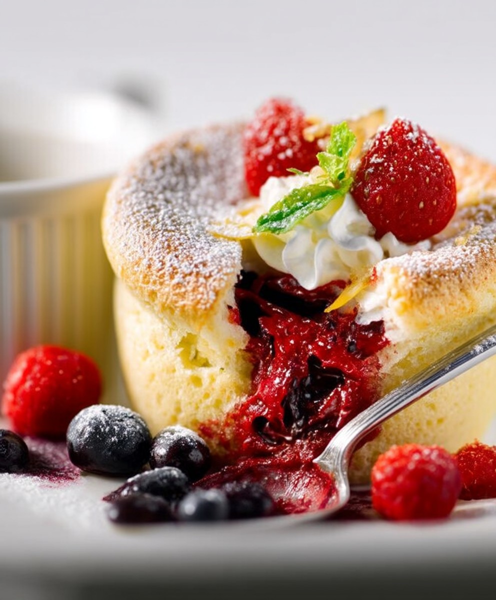 Soufflé fruits rouges