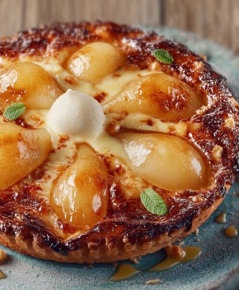 Tarte aux poires facile