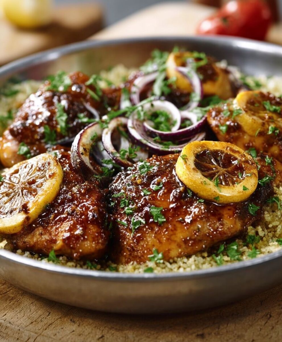 Poulet mariné facile