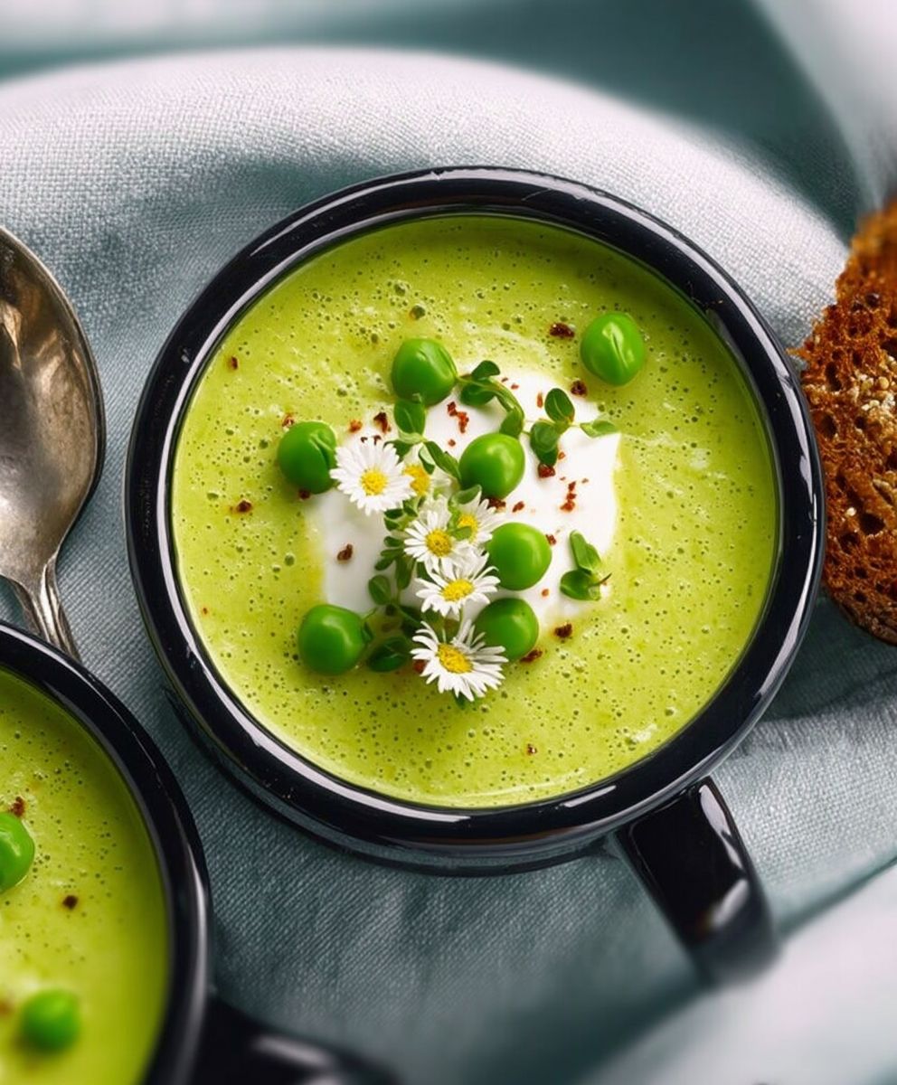 Velouté petits pois