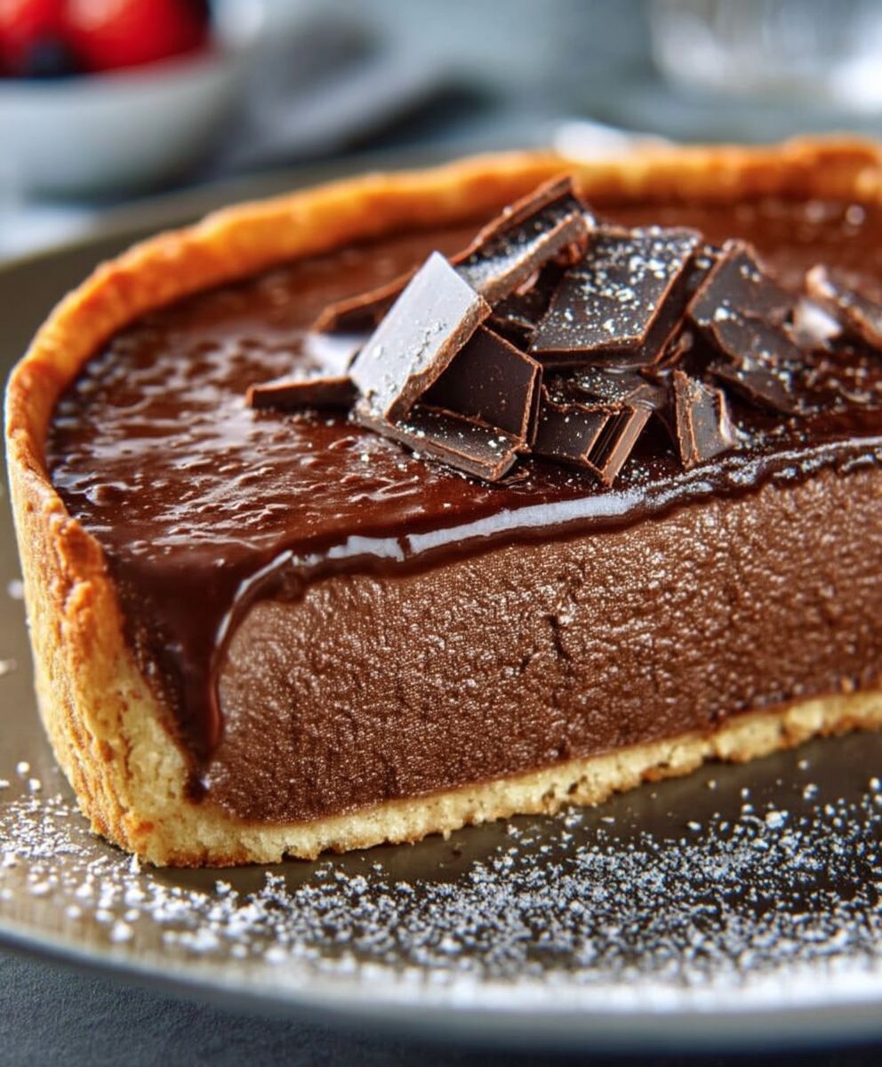 Flan pâtissier chocolat