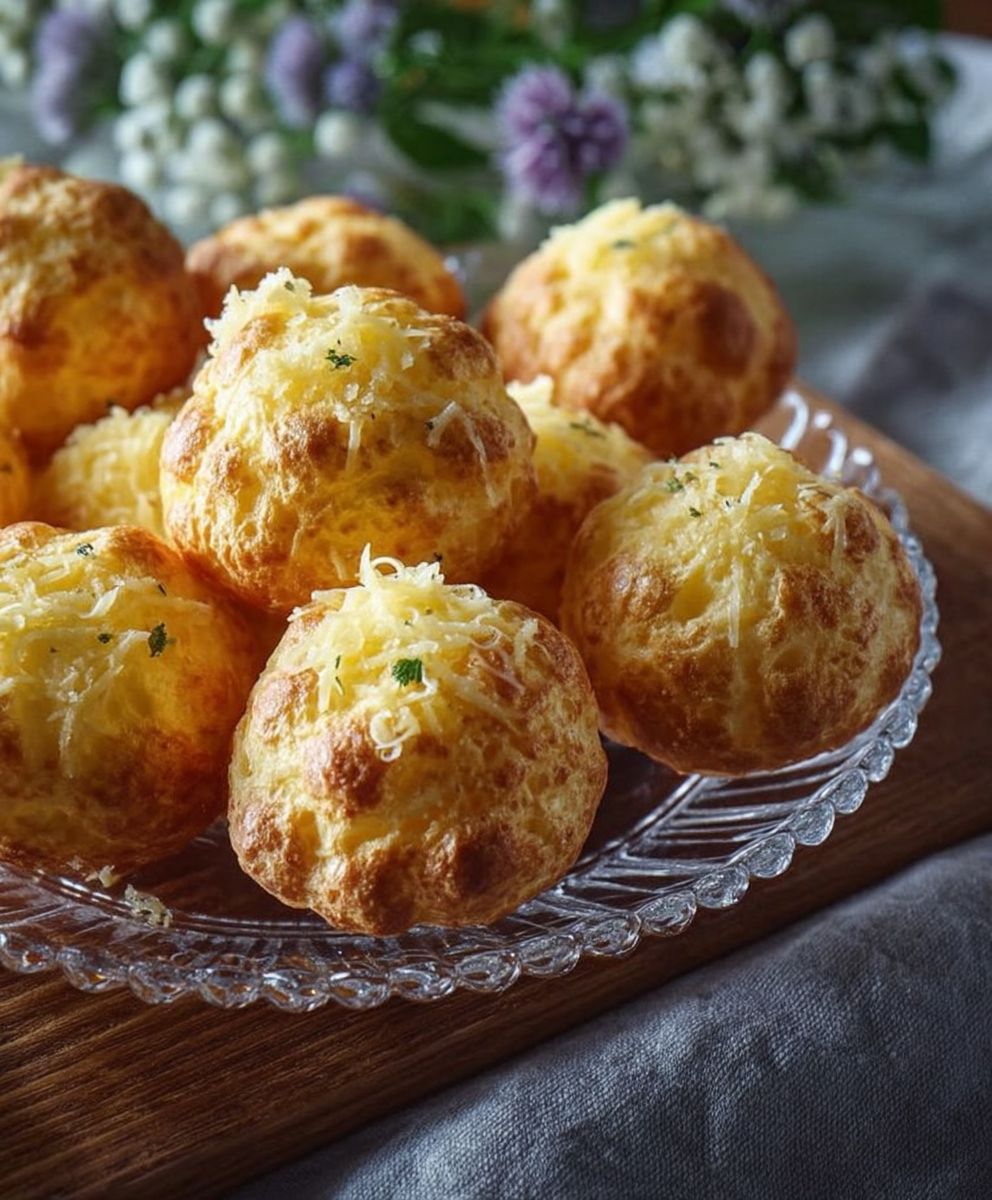 Gougères au comté