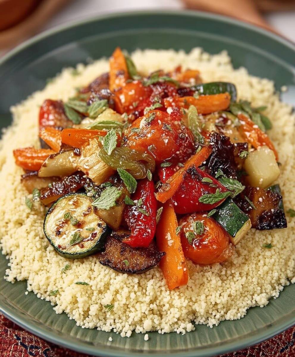 Couscous légumes rôtis