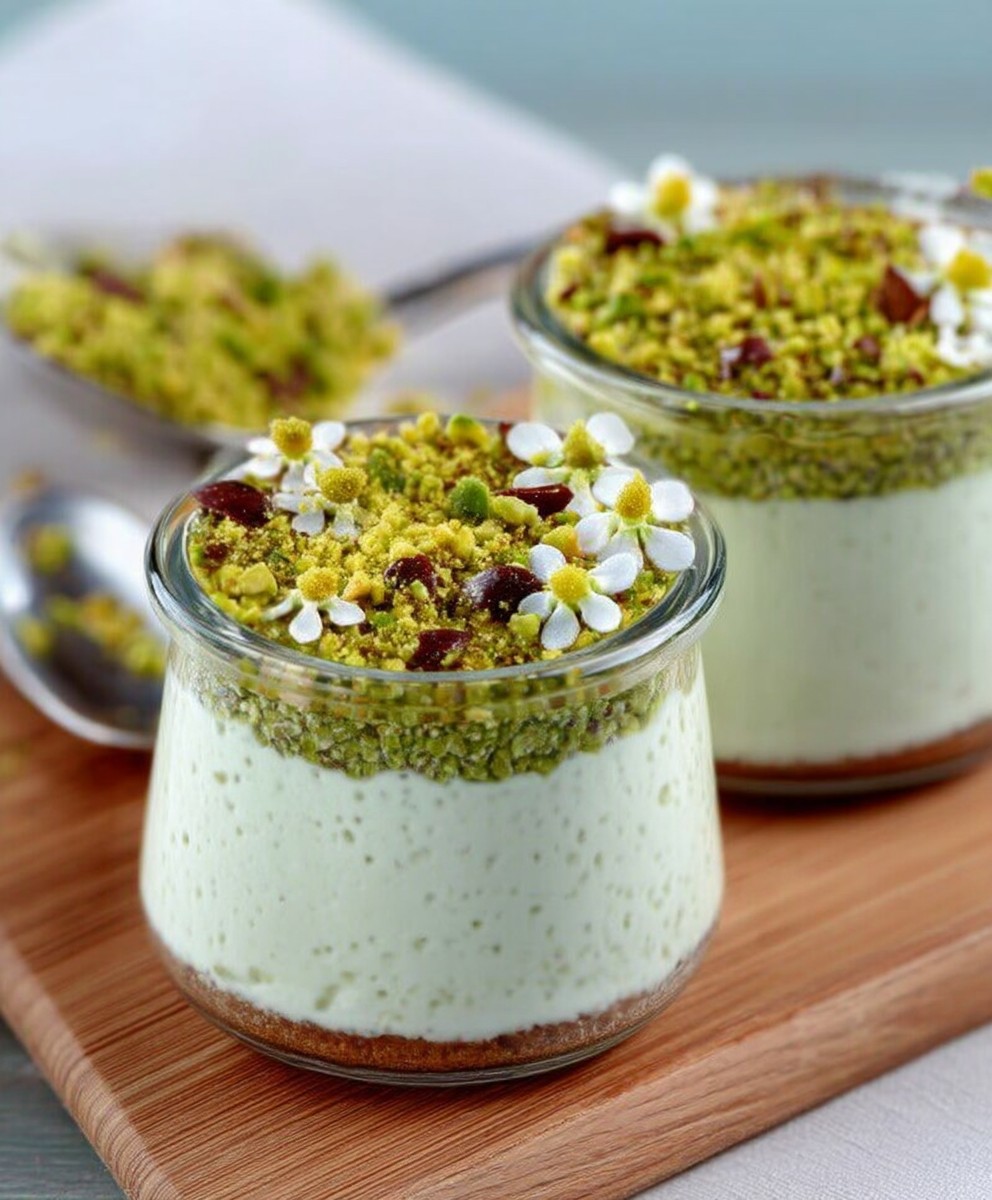 Creme pistache facile