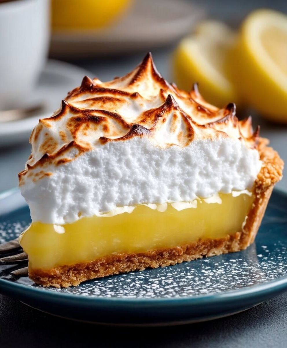 Tarte au citron meringuée