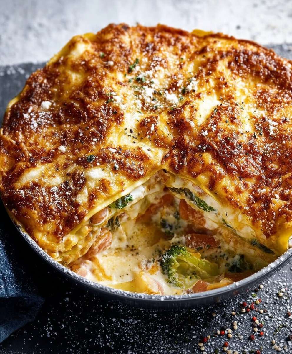 Lasagnes terre mer