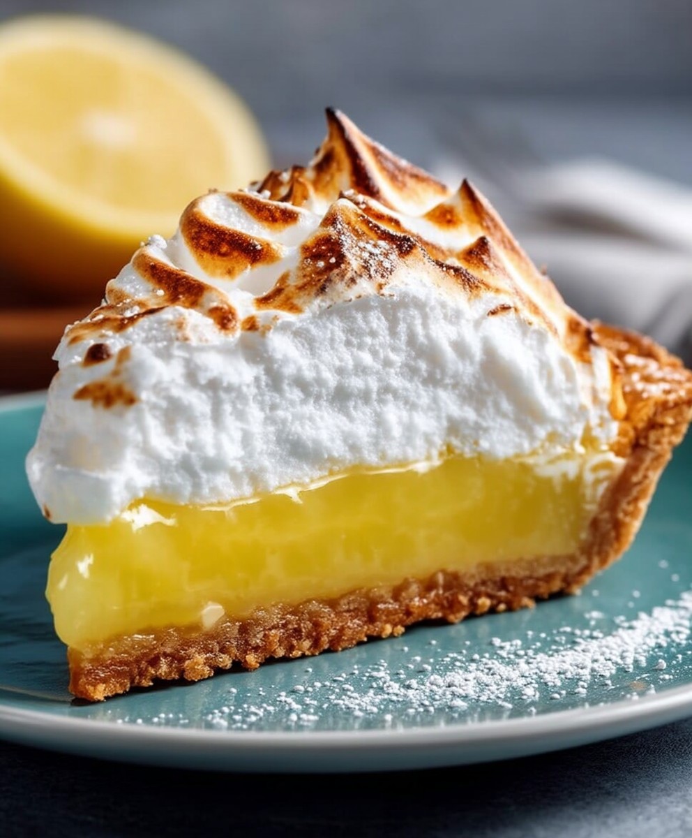Tarte au citron meringuée