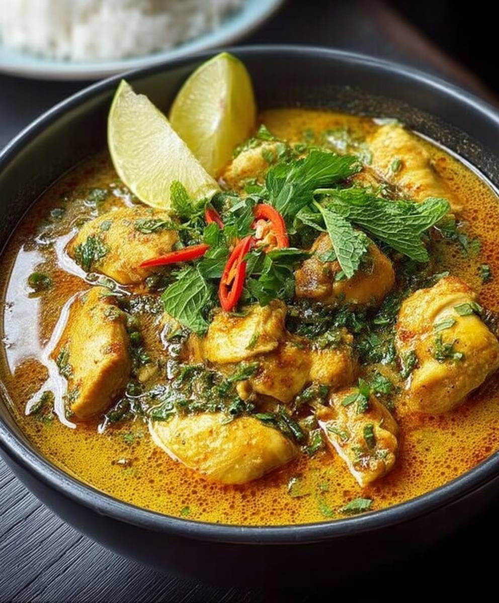 Curry Thai Poulet