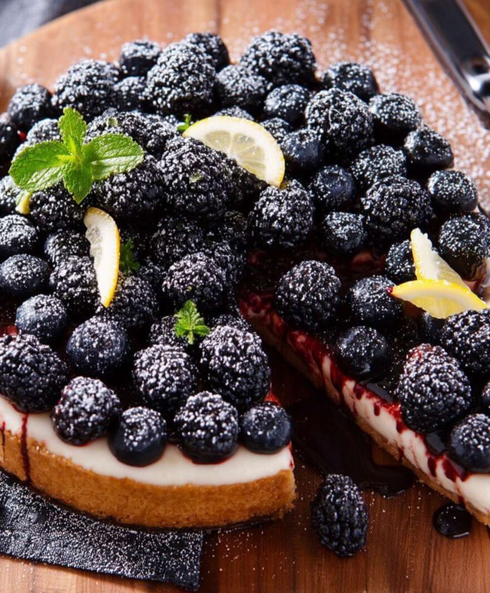 Tarte fruits noirs