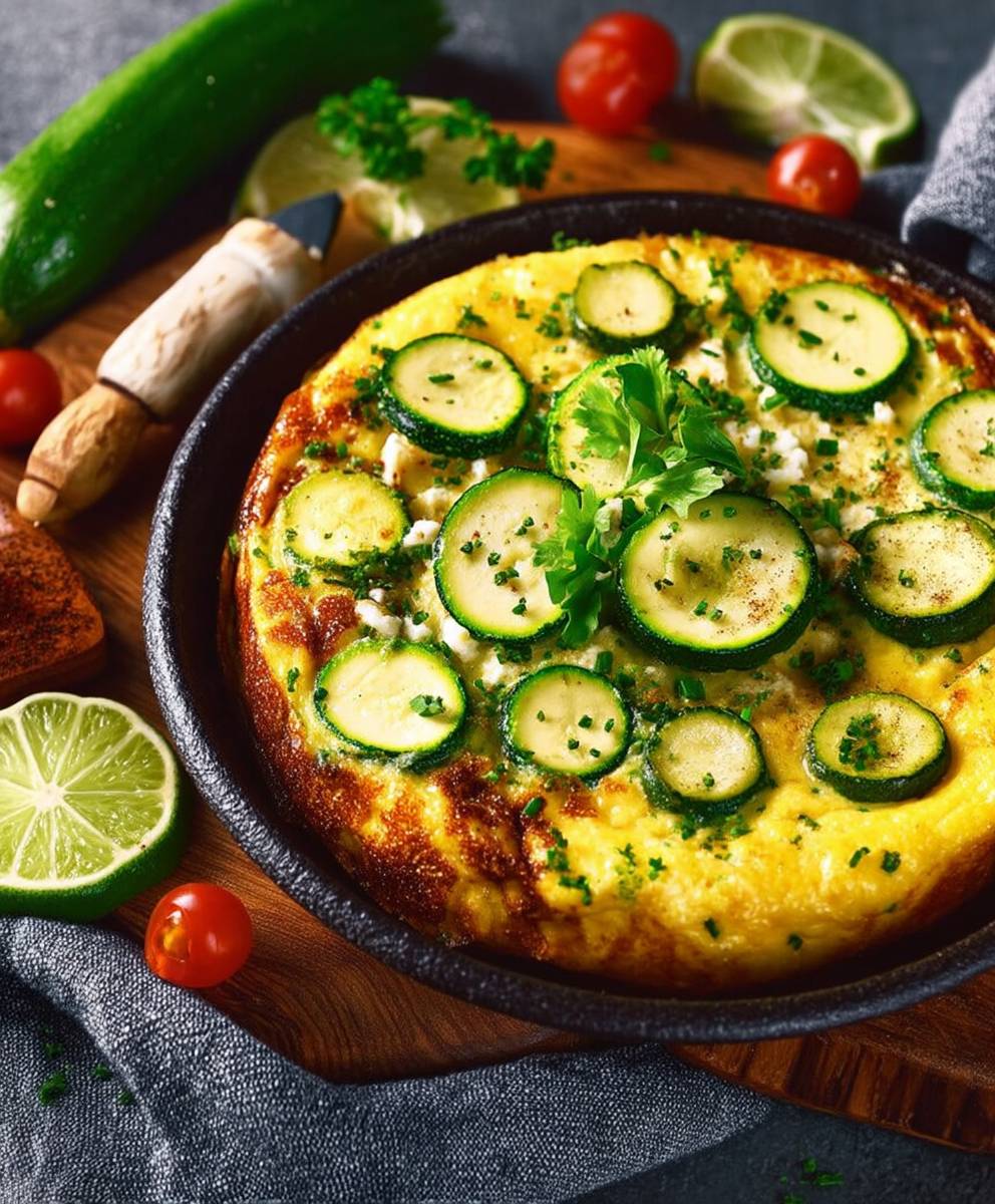 Frittata aux courgettes facile
