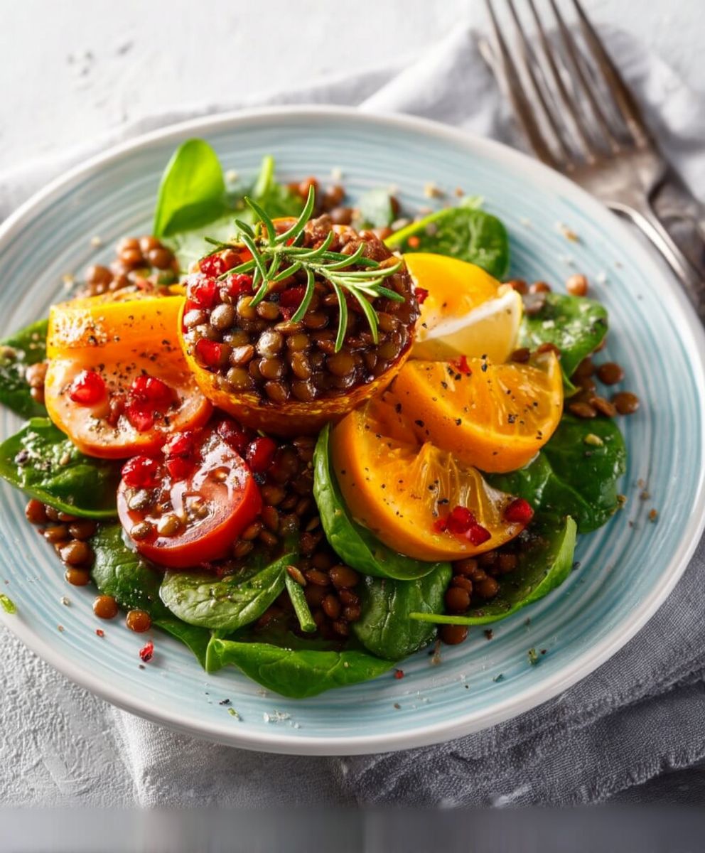 Salade de lentilles