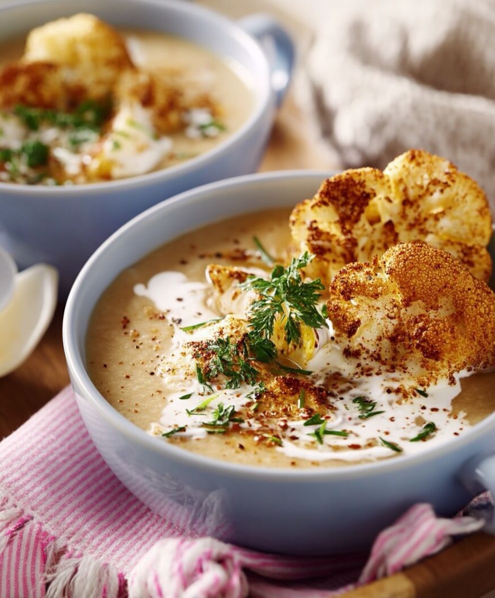 Velouté chou fleur épicé