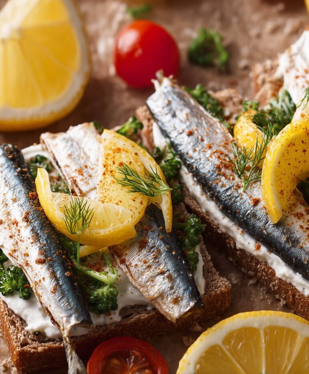 Sardines au brocciu