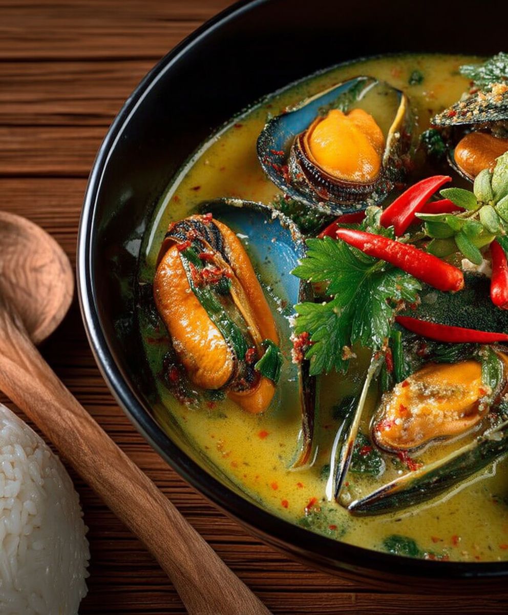 Mouclade curry facile