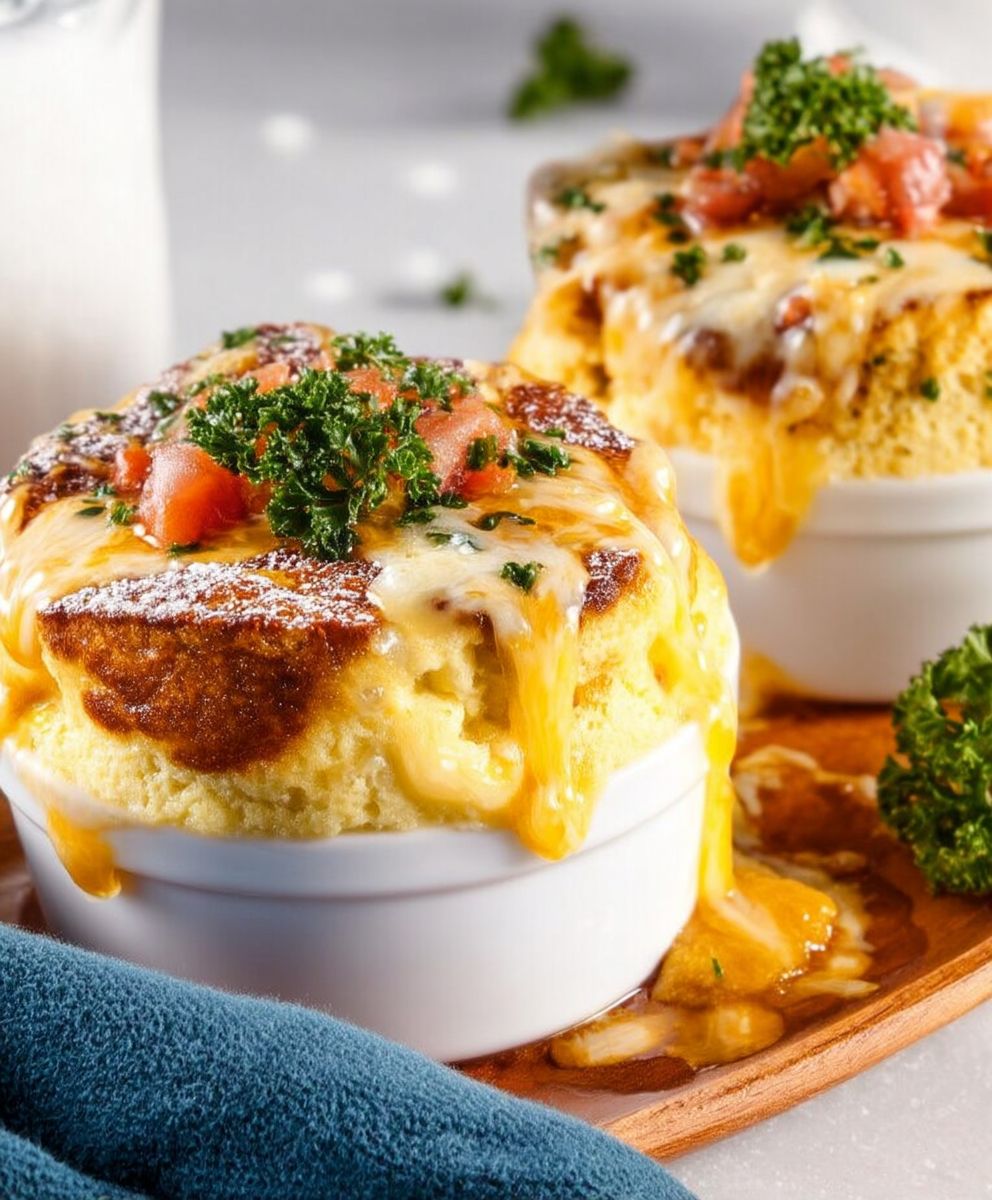 Soufflés au cantal